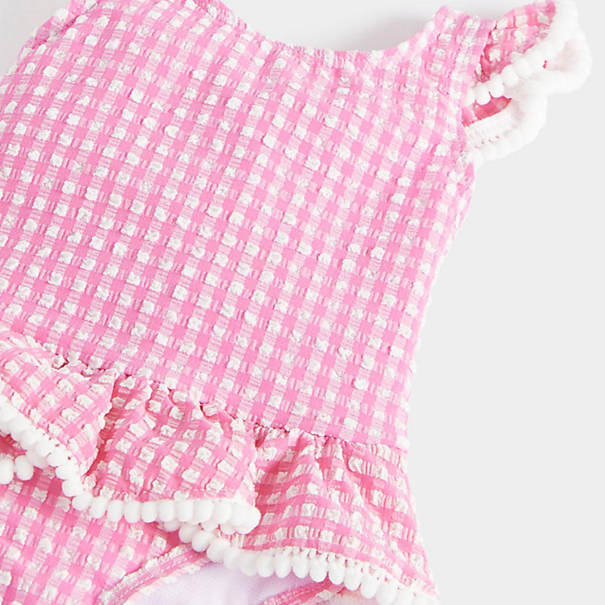 Mothercare Baby Girl Swimwear Gingham Swimsuit Mothercare 👶